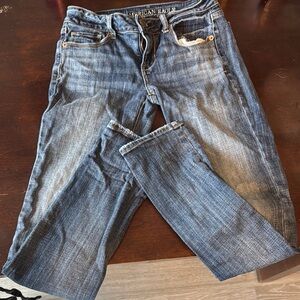 American Eagle Outfitters woman Blue Jeans
